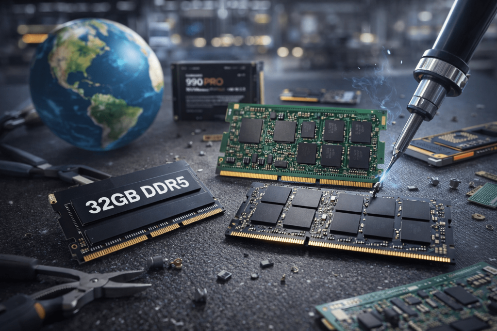 Crise Global da Memória DDR5 : Soluções Criativas, Impactos