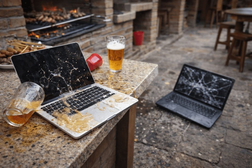 Carnaval Belo Horizonte Bairro Santa Amélia : Notebook ou MacBook Molhou? Reparo em 24h