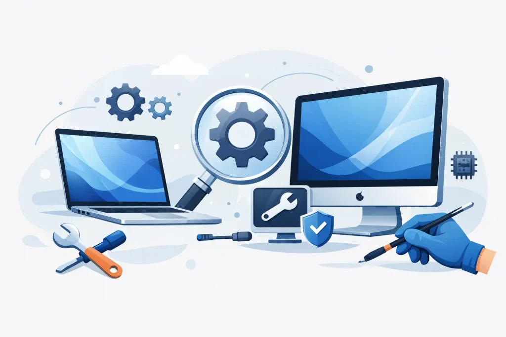Assistência técnica em MacBook e iMac