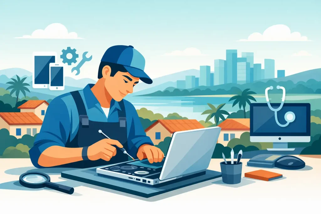 Assistência técnica Portatil Informatica Santa Amélia