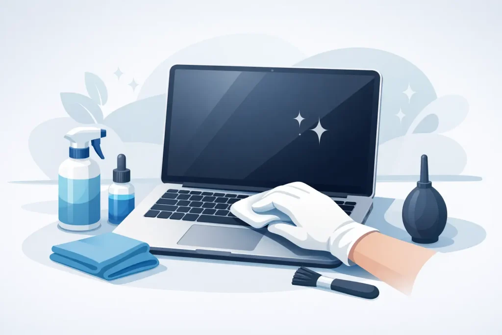 Como limpar o MacBook sem causar danos