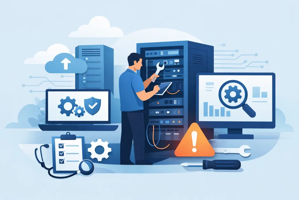 Manutenção preventiva para empresas de TI